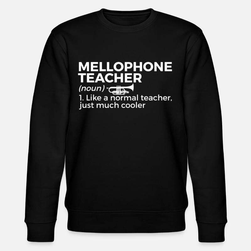 Musicien Mellophone - Sweat bio CHANGER Stanley/Stella Unisexe - noir