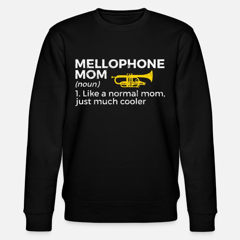 Musicien Mellophone - Sweat bio CHANGER Stanley/Stella Unisexe - noir