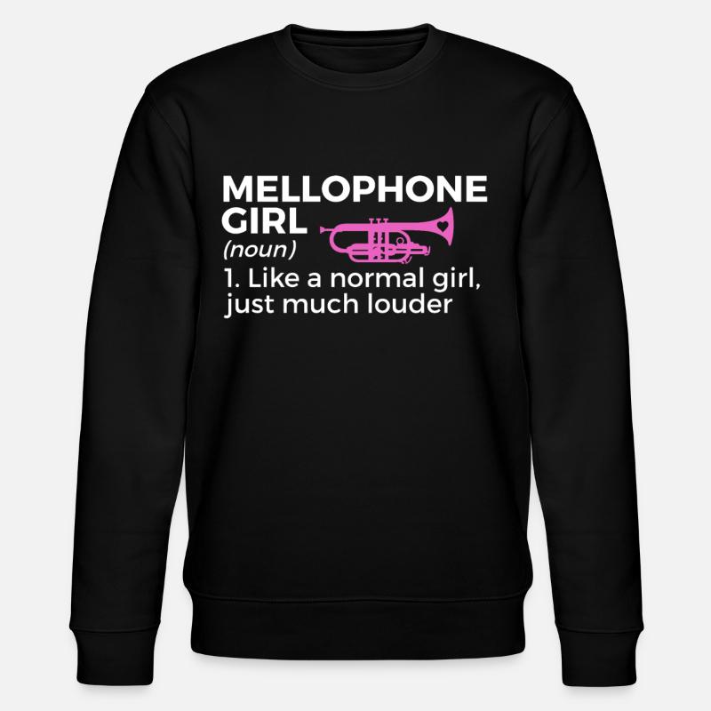 Musicien Mellophone - Sweat bio CHANGER Stanley/Stella Unisexe - noir