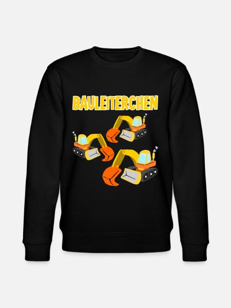 Bagger Baustelle Baggerfahrer - Stanley/Stella Unisex Bio-Sweatshirt CHANGER - Schwarz