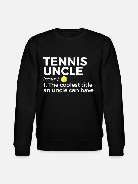 Tennis Geschenk - Stanley/Stella Unisex Bio-Sweatshirt CHANGER - Schwarz