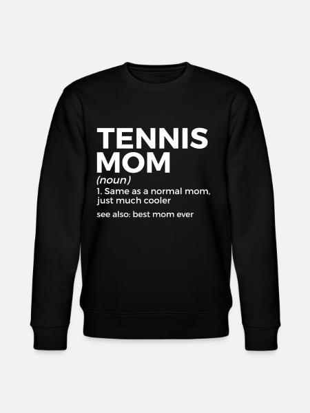 Tennis Geschenk - Stanley/Stella Unisex Bio-Sweatshirt CHANGER  - Schwarz