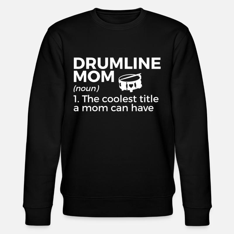 Drumline Drum Cadeau - Sweat bio CHANGER Stanley/Stella Unisexe - noir