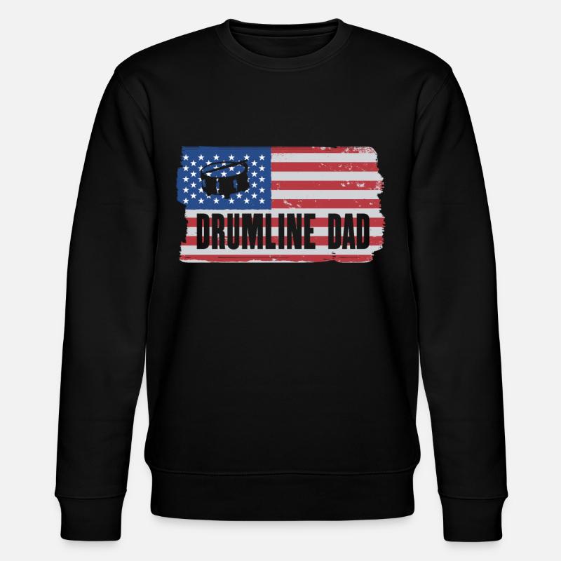 Drumline Drum Cadeau - Sweat bio CHANGER Stanley/Stella Unisexe - noir