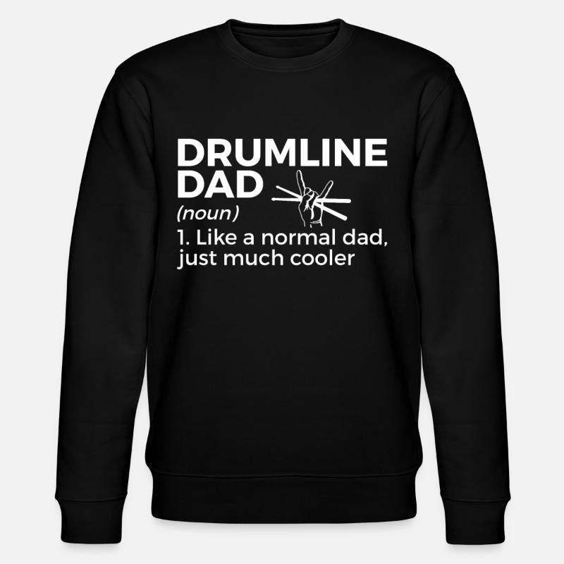 Drumline Drum Cadeau - Sweat bio CHANGER Stanley/Stella Unisexe - noir