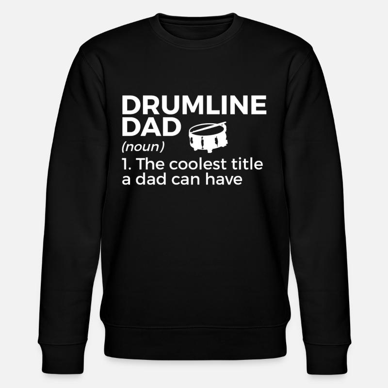 Drumline Drum Cadeau - Sweat bio CHANGER Stanley/Stella Unisexe - noir
