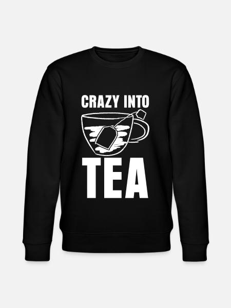 Teetasse Teetrinker Tee Teebeutel - Stanley/Stella Unisex Bio-Sweatshirt CHANGER - Schwarz