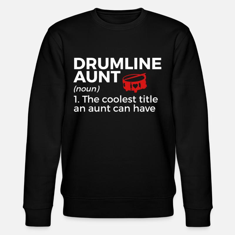 Drumline Drum Cadeau - Sweat bio CHANGER Stanley/Stella Unisexe - noir