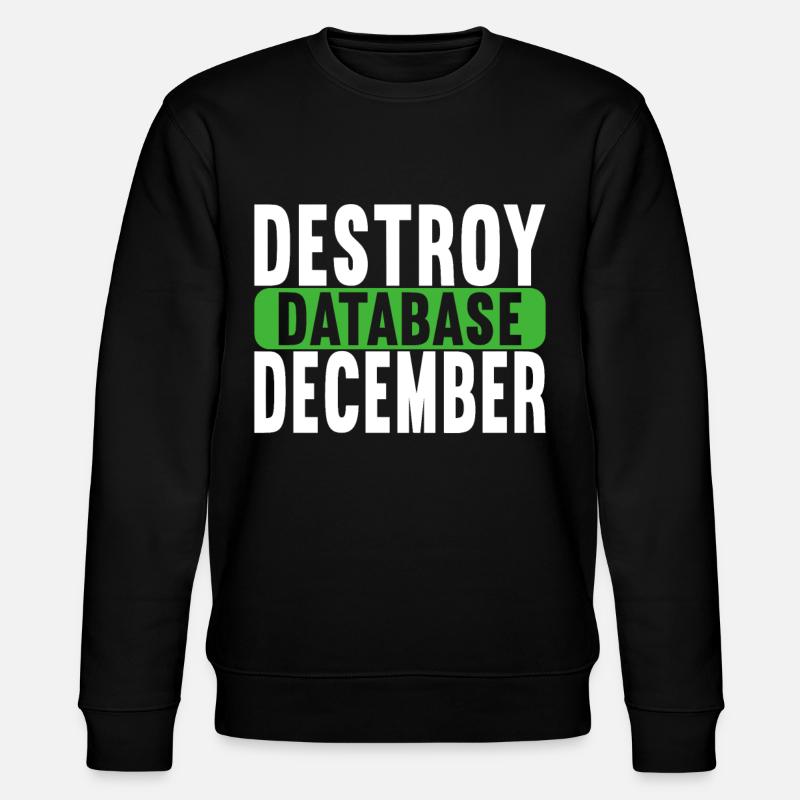 Programmer Computer Scientist - Stanley/Stella CHANGER Unisex Organic Sweatshirt - black