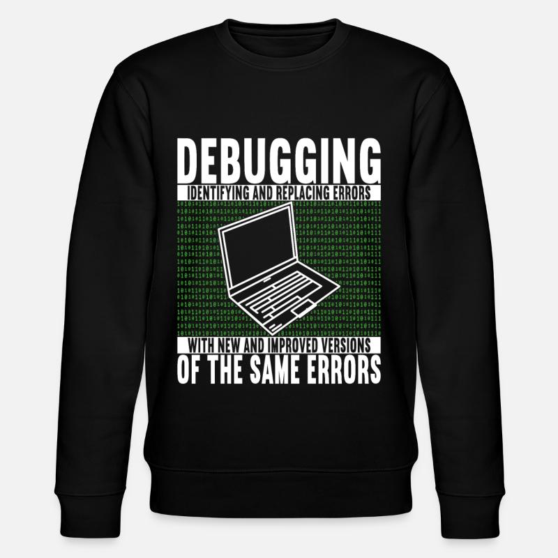 Programmer Computer Scientist - Stanley/Stella CHANGER Unisex Organic Sweatshirt - black