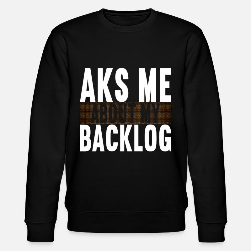 Programmer Computer Scientist - Stanley/Stella CHANGER Unisex Organic Sweatshirt - black