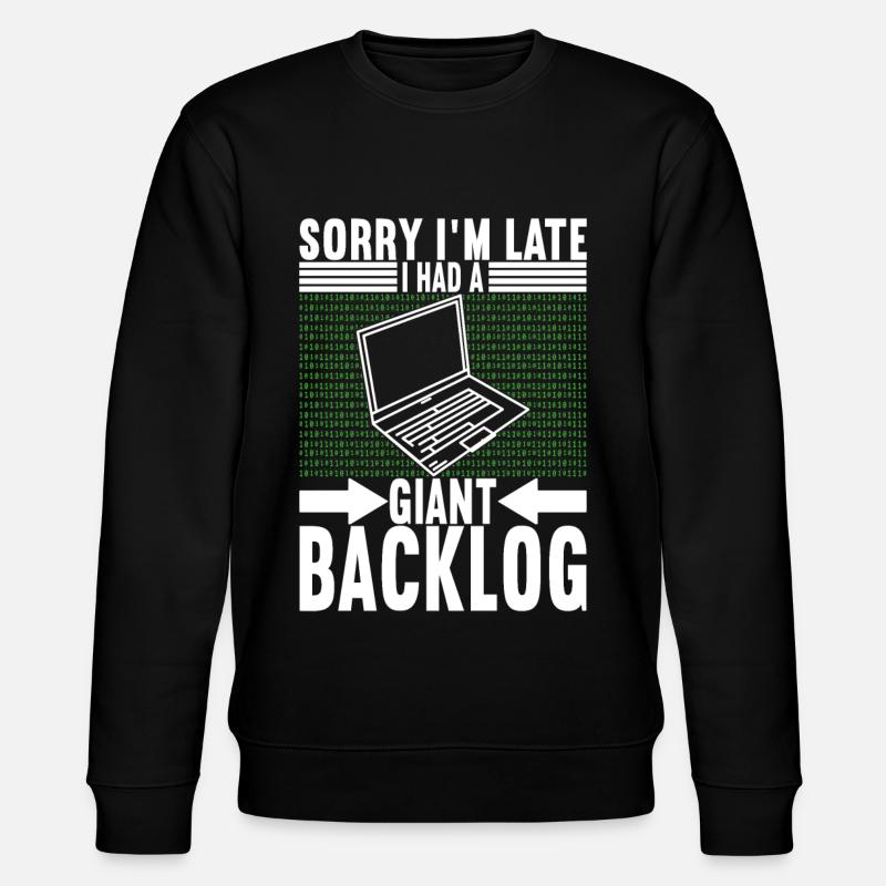 Programmer Computer Scientist - Stanley/Stella CHANGER Unisex Organic Sweatshirt - black