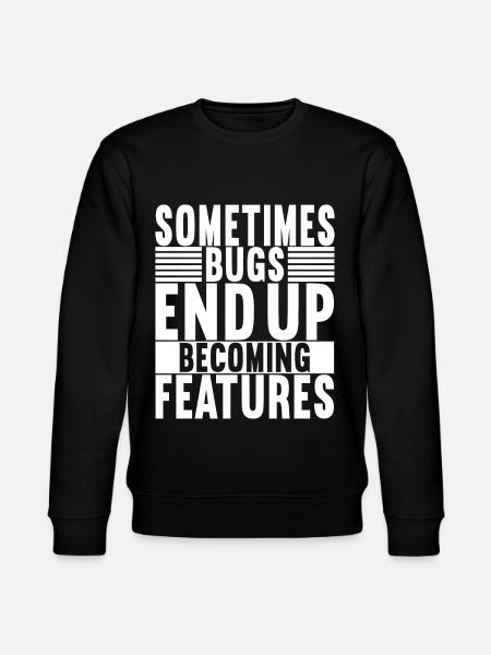 Programmer Computer Scientist - Stanley/Stella CHANGER Unisex Organic Sweatshirt - black