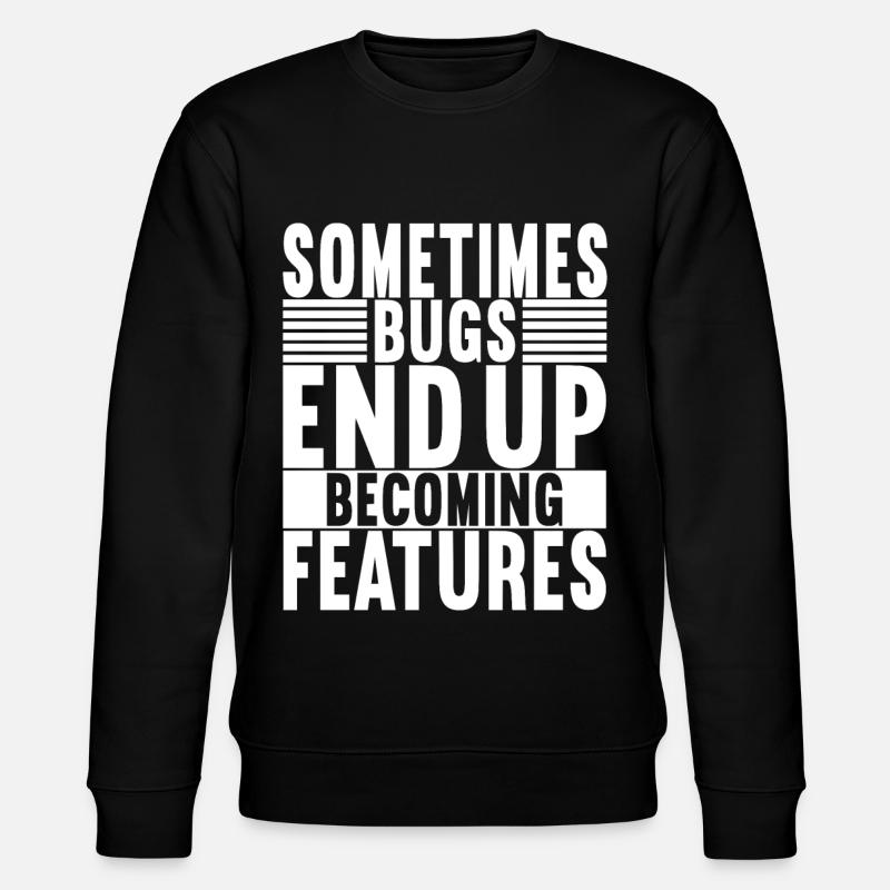 Programmer Computer Scientist - Stanley/Stella CHANGER Unisex Organic Sweatshirt - black