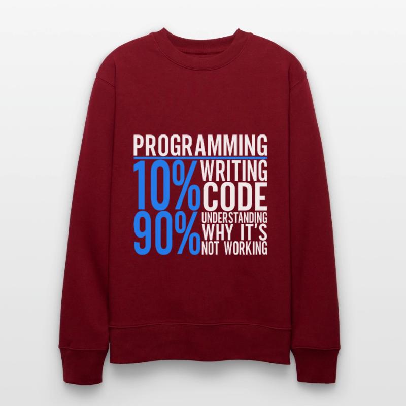 Programmierer Informatiker Stanley/Stella Unisex Bio-Sweatshirt CHANGER 