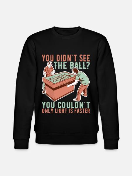 Foosball table football - Stanley/Stella CHANGER Unisex Organic Sweatshirt - black