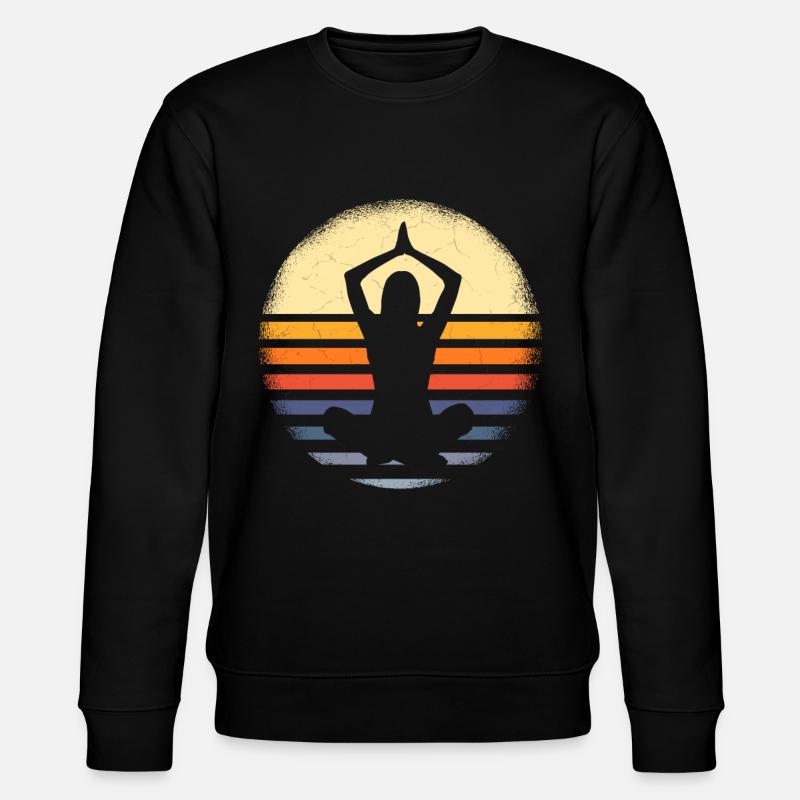 Yoga - Stanley/Stella CHANGER Unisex Organic Sweatshirt - black