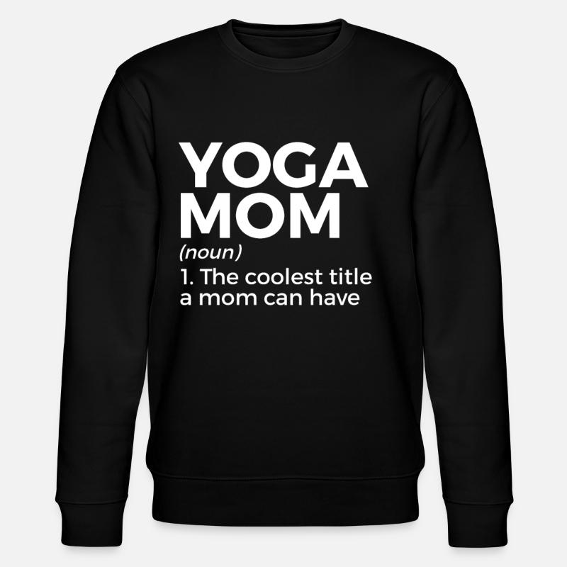 Yoga - Stanley/Stella CHANGER Unisex Organic Sweatshirt - black