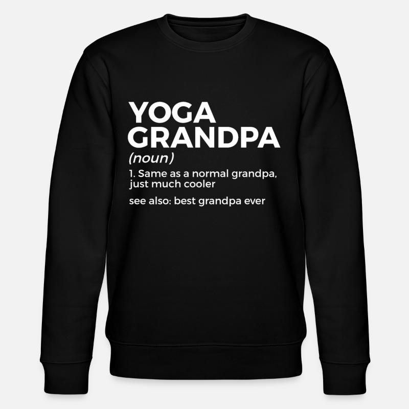 Yoga - Stanley/Stella Unisex Bio-Sweatshirt CHANGER  - Schwarz
