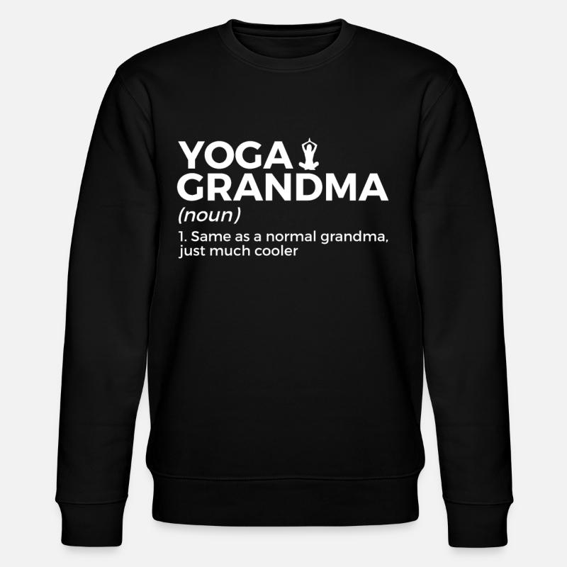 Yoga - Sweat bio CHANGER Stanley/Stella Unisexe - noir