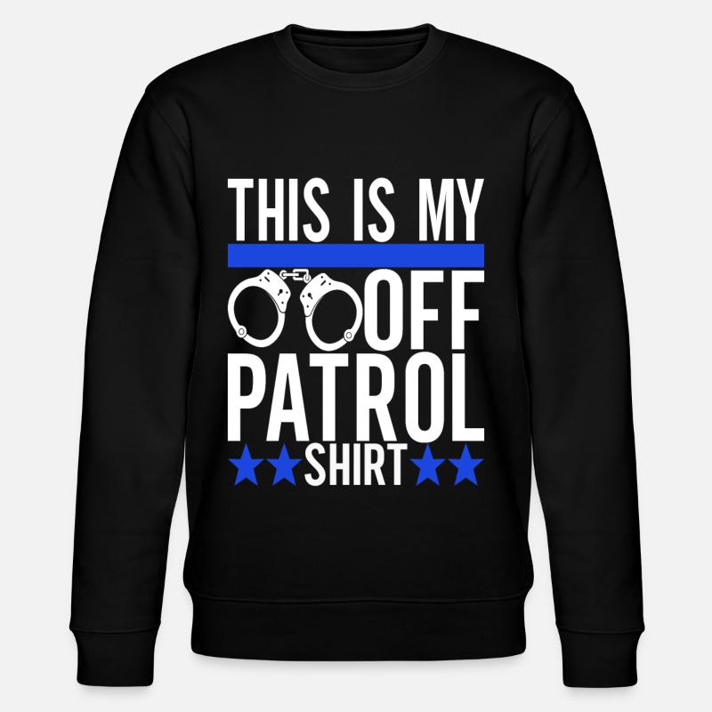 Policier - Sweat bio CHANGER Stanley/Stella Unisexe - noir