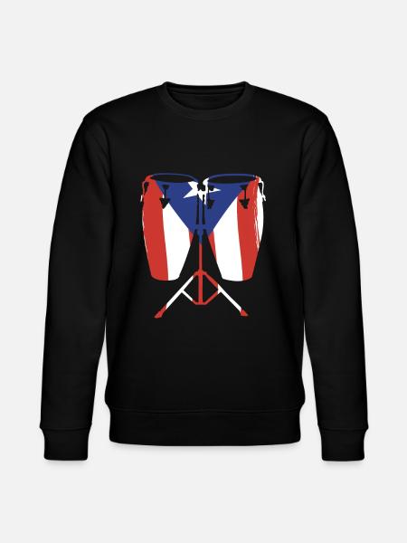 Konga musician - Stanley/Stella CHANGER Unisex Organic Sweatshirt - black