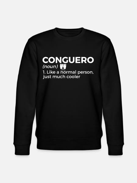 Konga musician - Stanley/Stella CHANGER Unisex Organic Sweatshirt - black