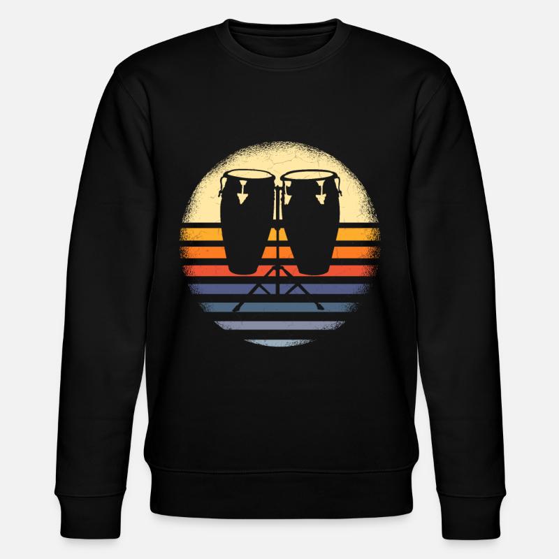 Musicien Konga - Sweat bio CHANGER Stanley/Stella Unisexe - noir