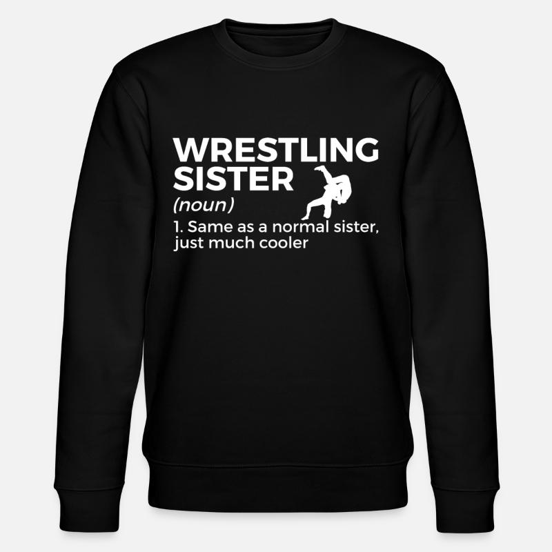 Wrestling - Stanley/Stella Unisex Bio-Sweatshirt CHANGER  - Schwarz