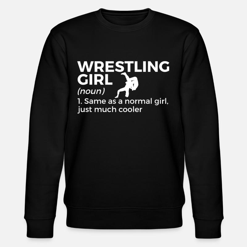 Wrestling - Stanley/Stella CHANGER Unisex Organic Sweatshirt - black