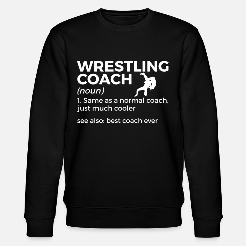 Wrestling - Stanley/Stella CHANGER Unisex Organic Sweatshirt - black