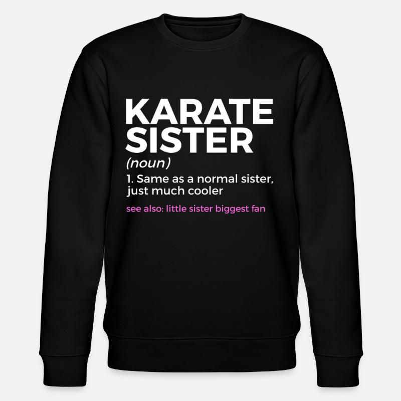 Karaté - Sweat bio CHANGER Stanley/Stella Unisexe - noir