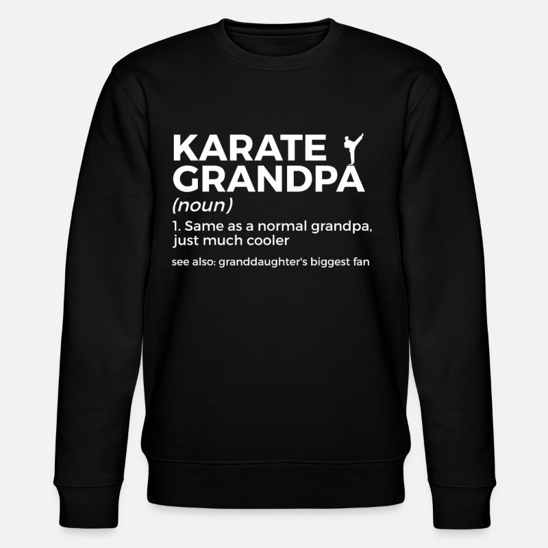 Karate - Stanley/Stella CHANGER Unisex Organic Sweatshirt - black