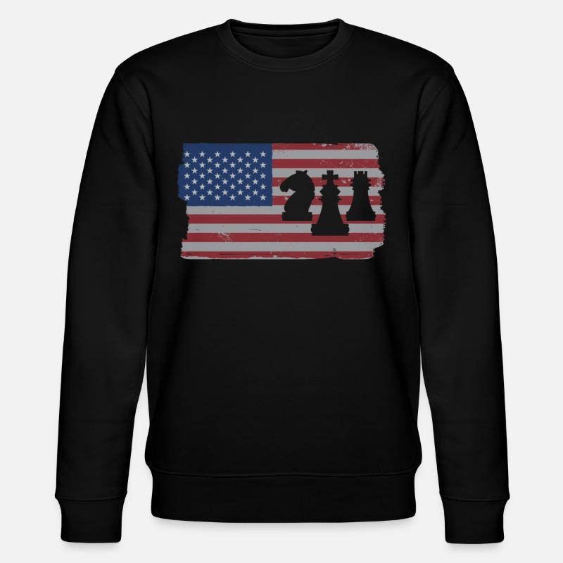 Schach Spieler - Stanley/Stella Unisex Bio-Sweatshirt CHANGER - Schwarz