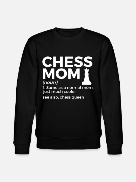 Chess Player - Stanley/Stella CHANGER Unisex Organic Sweatshirt - black