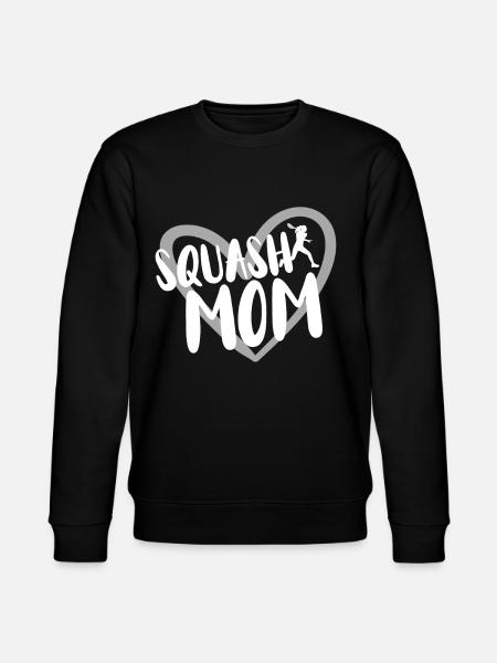 Squash Player - Stanley/Stella CHANGER Unisex Organic Sweatshirt - black