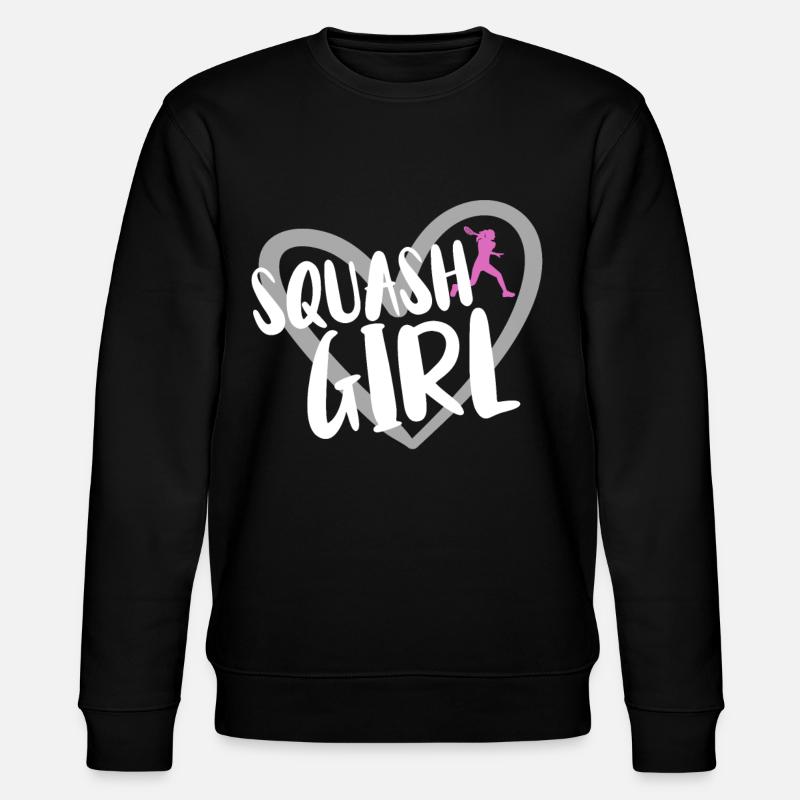 Joueur de squash - Sweat bio CHANGER Stanley/Stella Unisexe - noir