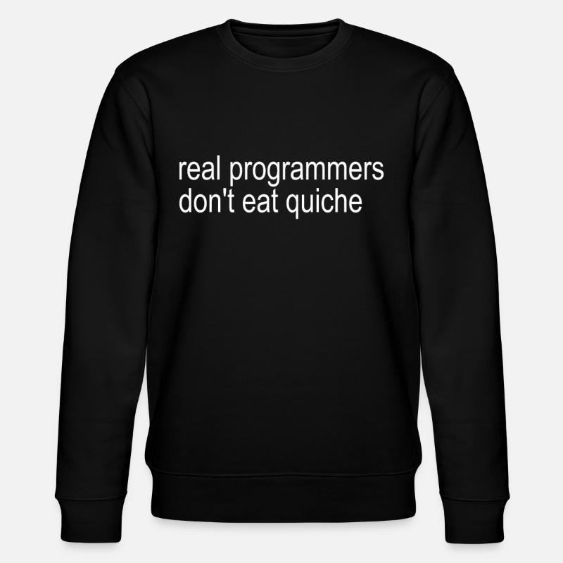 Programmer Computer Scientist - Stanley/Stella CHANGER Unisex Organic Sweatshirt - black