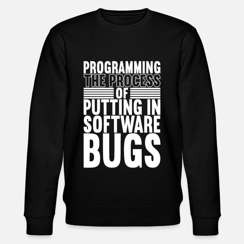 Programmer Computer Scientist - Stanley/Stella CHANGER Unisex Organic Sweatshirt - black