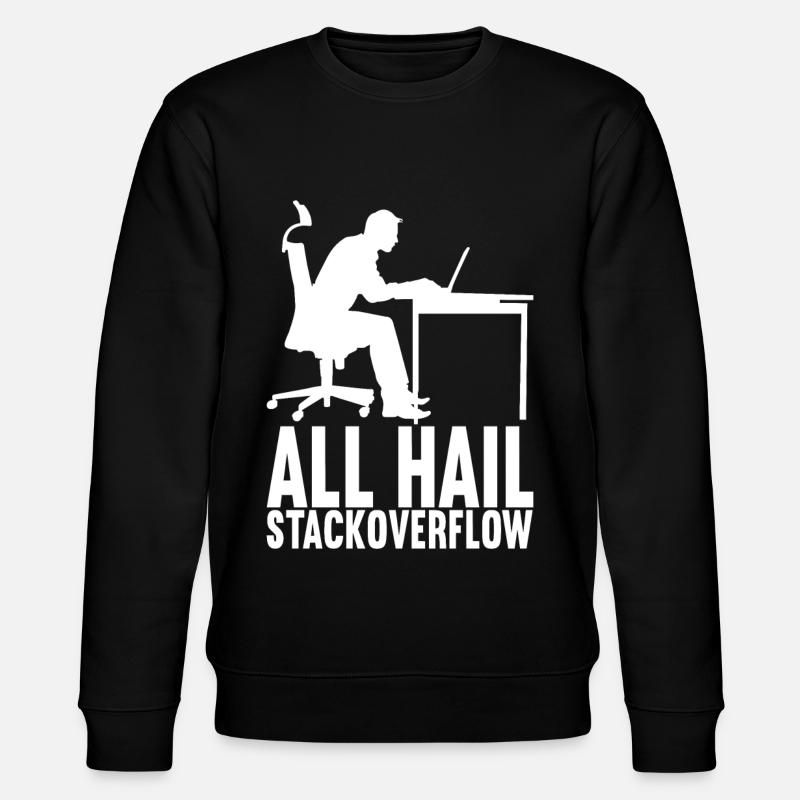 Programmeur Informaticien - Sweat bio CHANGER Stanley/Stella Unisexe - noir