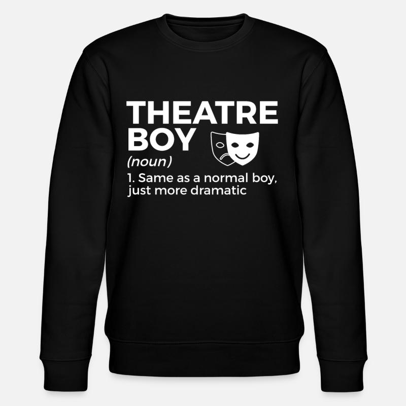 Theatre Actors - Stanley/Stella CHANGER Unisex Organic Sweatshirt - black