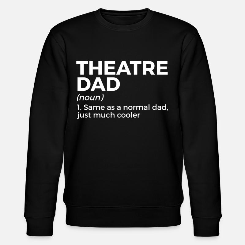 Acteurs de théâtre - Sweat bio CHANGER Stanley/Stella Unisexe - noir