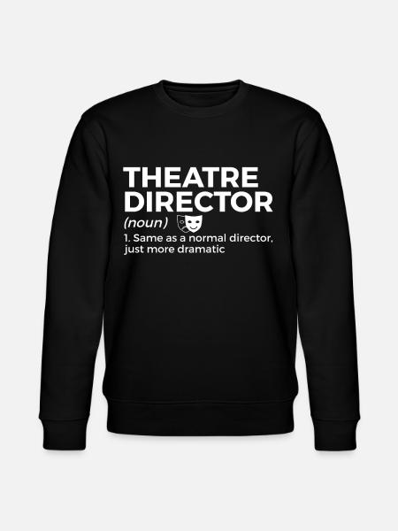 Acteurs de théâtre - Sweat bio CHANGER Stanley/Stella Unisexe - noir
