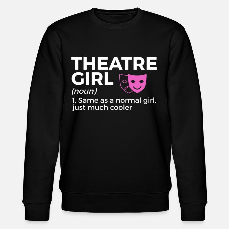 Acteurs de théâtre - Sweat bio CHANGER Stanley/Stella Unisexe - noir