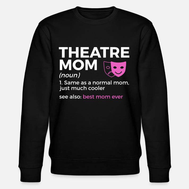 Theater Schauspieler - Stanley/Stella Unisex Bio-Sweatshirt CHANGER  - Schwarz