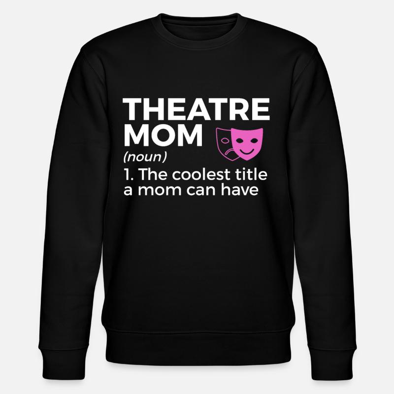 Theatre Actors - Stanley/Stella CHANGER Unisex Organic Sweatshirt - black