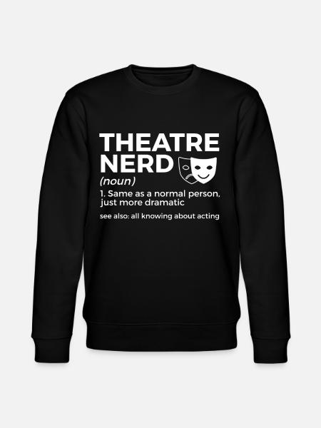Acteurs de théâtre - Sweat bio CHANGER Stanley/Stella Unisexe - noir