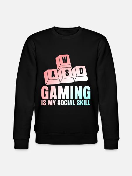 Gamer Gaming Computer Zocker - Stanley/Stella CHANGER Unisex Organic Sweatshirt - black