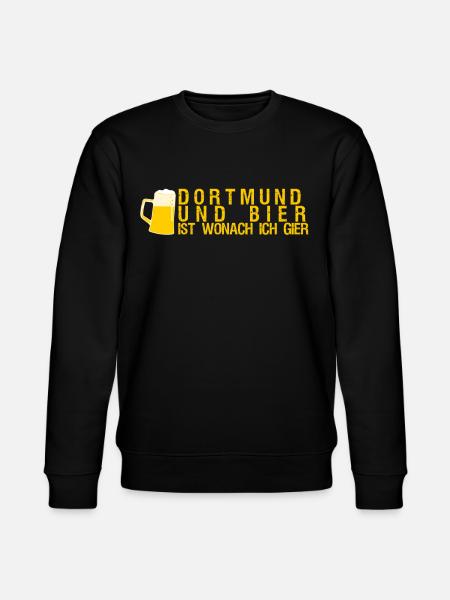 Dortmund Bier Dortmunder - Stanley/Stella Unisex Bio-Sweatshirt CHANGER - Schwarz