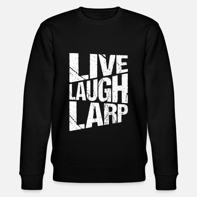 Larp Live Rire Larp - Sweat bio CHANGER Stanley/Stella Unisexe - noir
